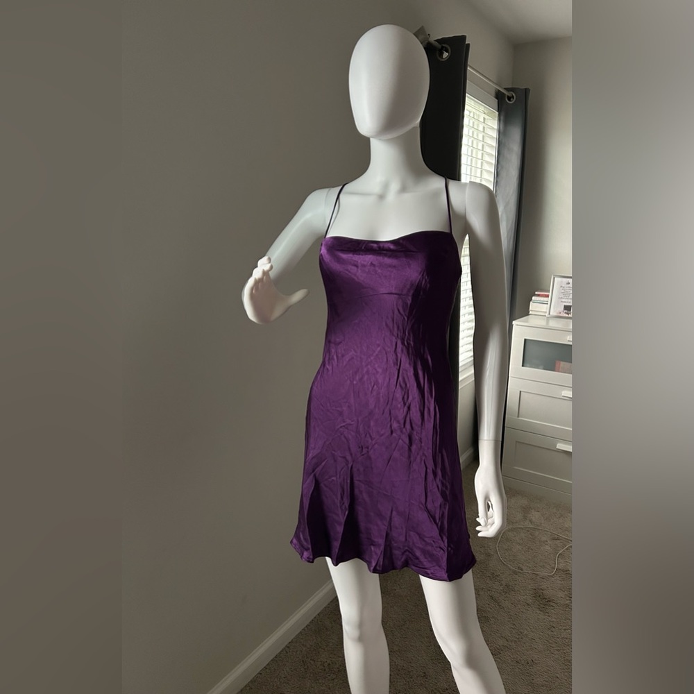 Zara Elegant Purple Chemise